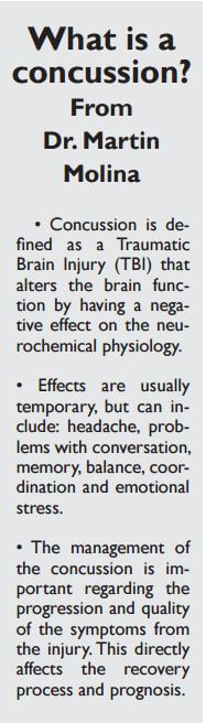 Concussion side bar