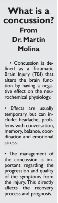 Concussion side bar