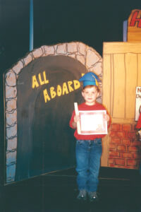 Gavin Gurrola began his school career in Albuquerque where his perfect attendance record started. 