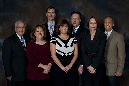 The Leander ISD Board of Trustees has met twice in the past week to work on searching for a new superintendent, after Bret Champion announced his resignation that takes effect July 1. (L-R) Don Hisle, Grace Barber-Jordan, Will Streit, Pamela Waggoner, Aaron Johnson, Trish Bode and Russell Bundy.