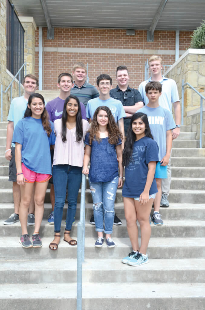 Vandegrift seniors who are National Merit Semifinalists. 