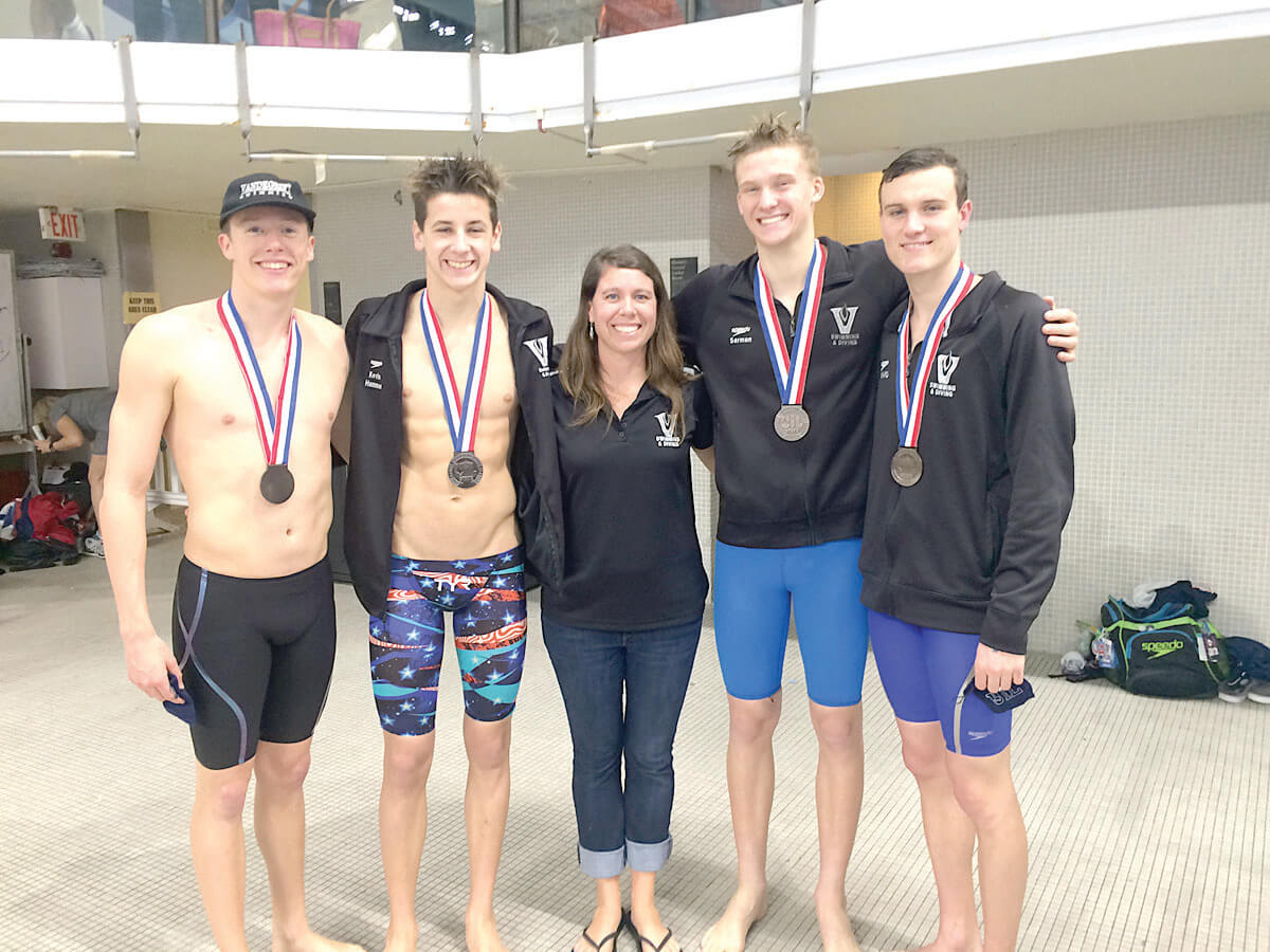 VHS swimmers place at state meet - Four Points News