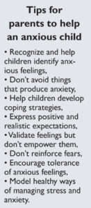 Tips for anxiety