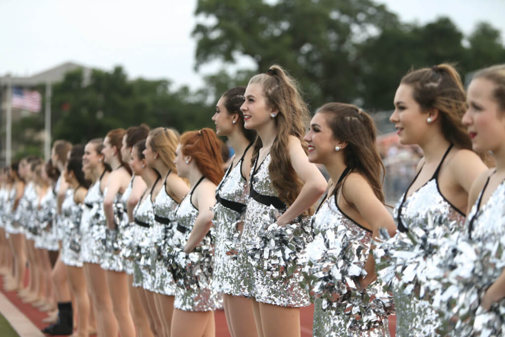 Action during the Vandegrift football team's spring football game at Monroe Stadium on Thursday, May 26, 2016.