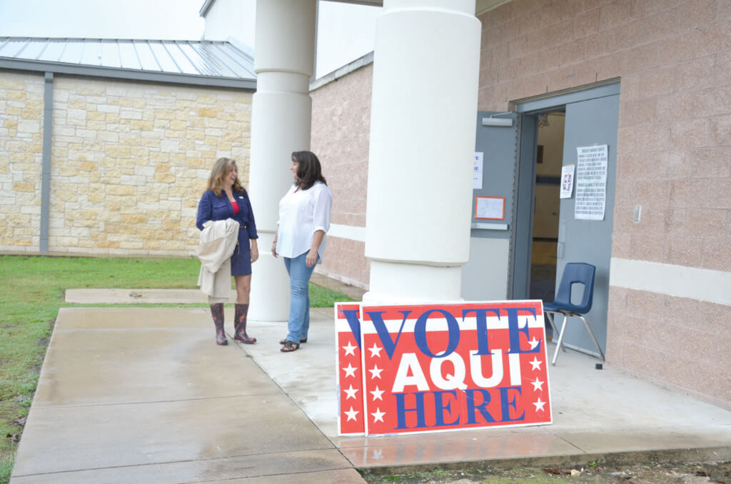Election Day Nov. 8 had a steady stream of voters casting their ballots at Canyon Ridge Middle School, Grandview Hills and River Place elementary schools and Randalls. 