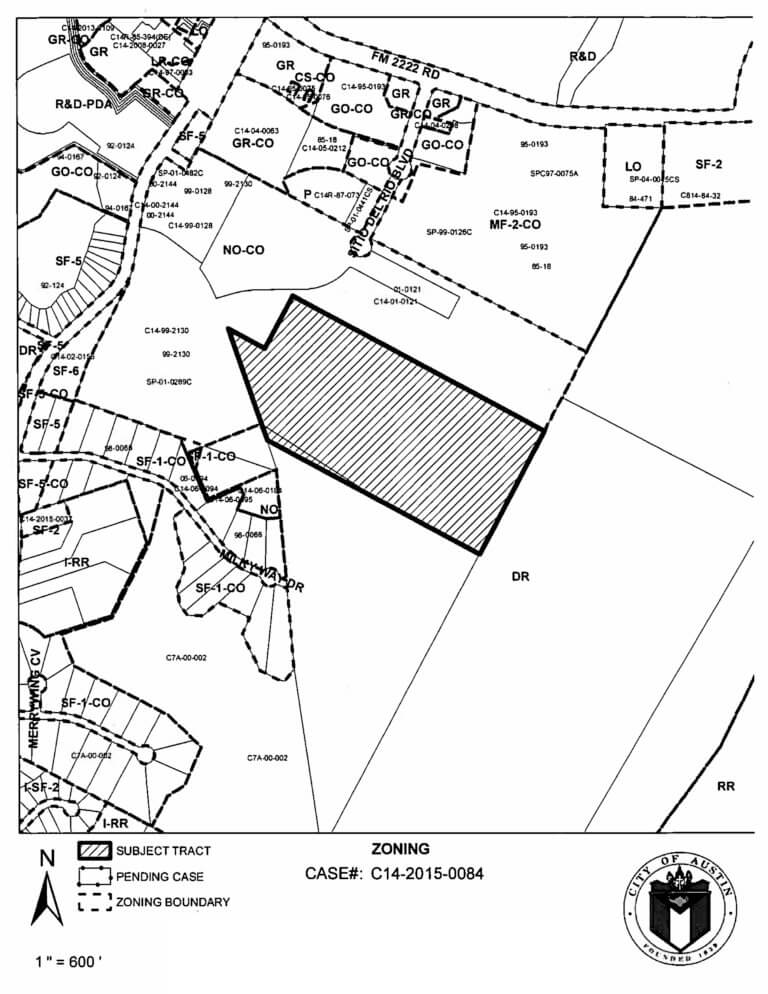 Zoning map Four Points News