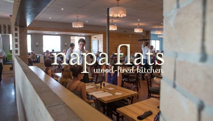 “The concept for the restaurant originated in College Station, with the opening of the first Napa Flats Wood-Fired Kitchen,” said owner Tom Kenney. This is that restaurant.